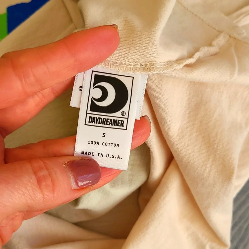 REVOLVE DAYDREAMER Led Zeppelin Four Square Merch Tee, Dirty White NWT, Size S - Picture 8 of 16